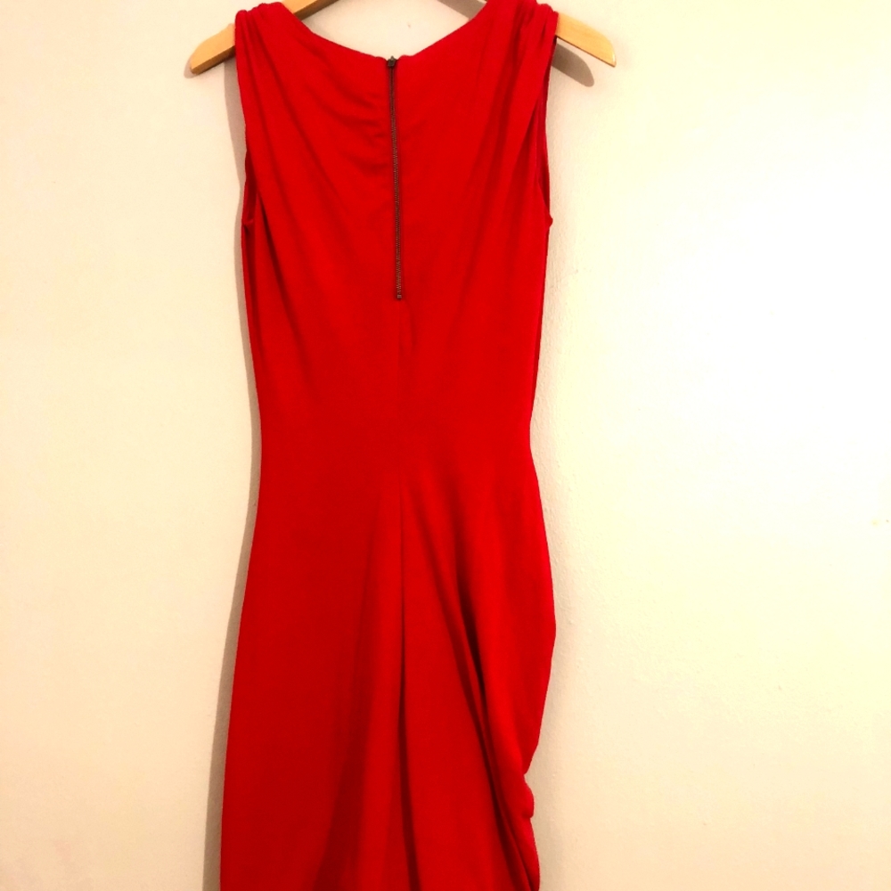 Express Ruched Mini Tank Dress - Picture 2 of 4
